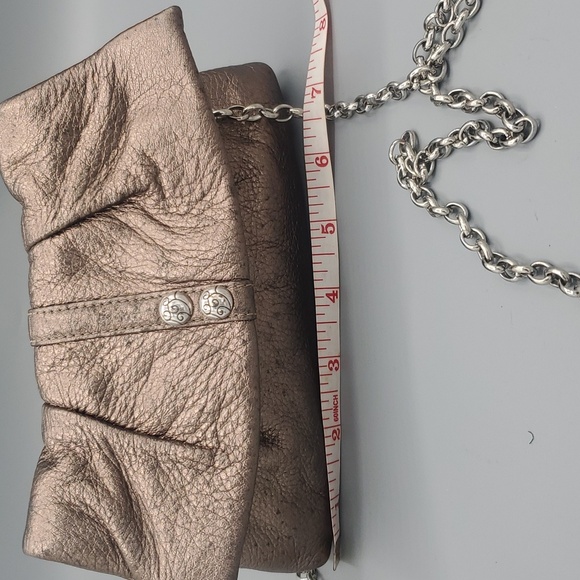 Brighton Puter Leather evening Minipurse 7" Ling 4.5" heigth - Picture 7 of 7